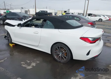 2023 BMW 430I из США, поврежденный, VIN WBA23AT07PCM80075